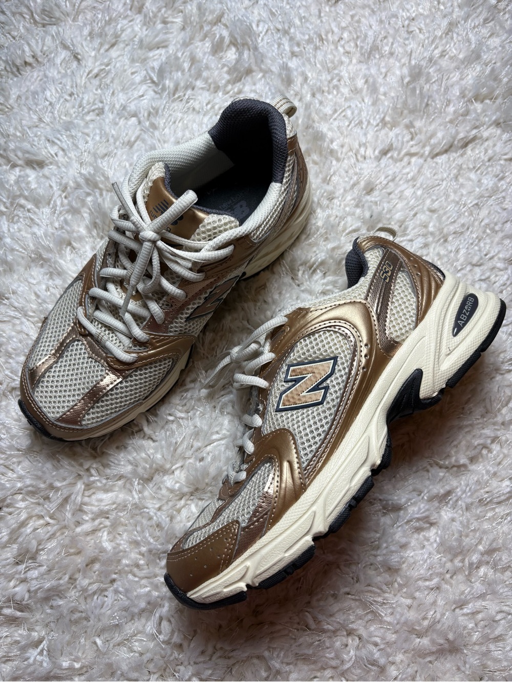 New Balance 530 "Turtledove Gold Metallic"